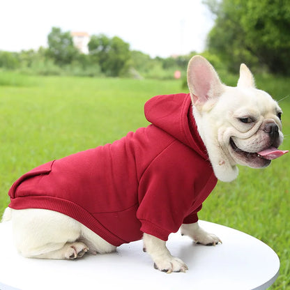 Winter Dog Clothes for Chihuahua Male Christmas Dog Sweatshirt for Bulldog  Hoodie for Large Dogs Pug Dog Accessories Yorkshire