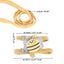 UXCELL 1 Set Cat Harness and Leash Set Cats Escape Proof Kitten Harness Small Yellow