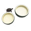 Pet Reptile Feeder Bowl Resin Aquarium Basin Food Water Pot Reptile Turtle Tortoise Scorpion Lizard Crabs Simulated Bamboo Knots