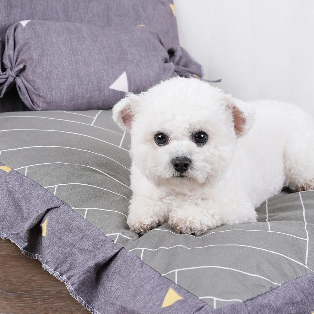 Dog Mat Bed Small Pets Dogs Accessories Sofa Pet Beds Puppy Supplies Accessory Breeds Basket Bad Baskets Cushions Big Cushion
