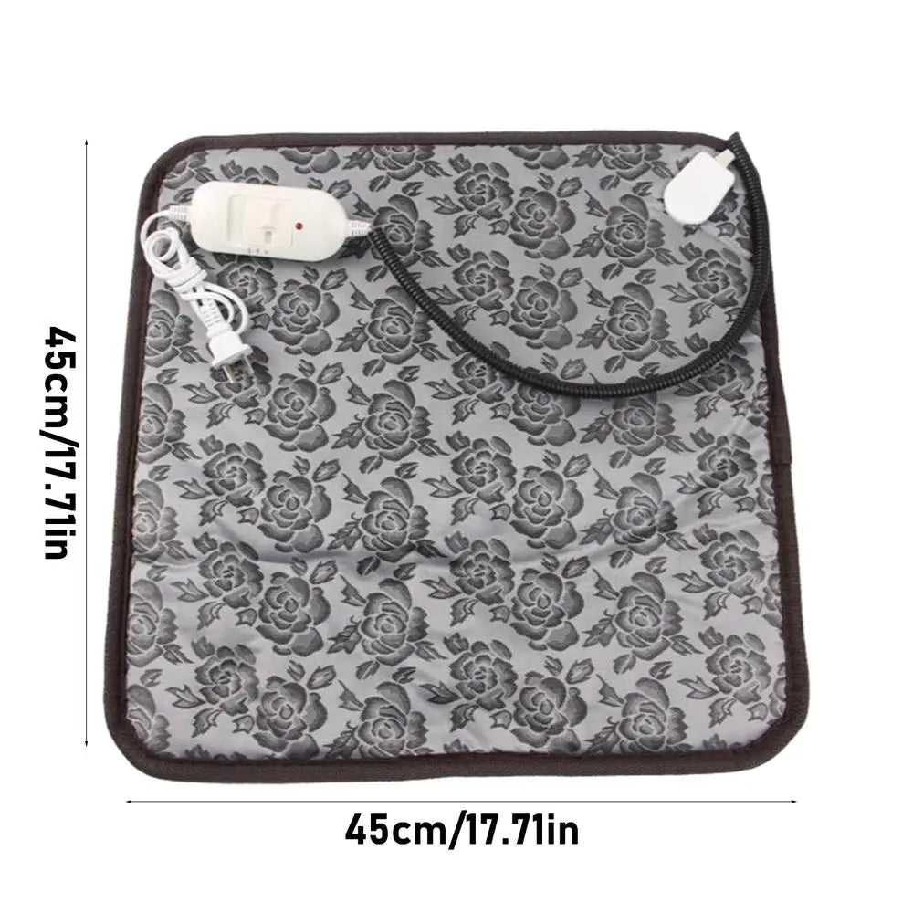 Cat Heating Pad Auto Shut Off Cat Bed Dog Heat Mat Heating Pad Waterproof Thermostat Electric Heated Mat Electric Pet Heated Bed