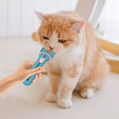 Cat Wet Food Spoon Lickable Cat Treats Dispenser Spoon Wet Treat Cat Feeder Spoon Feeding & Watering Supplies For Cats