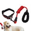 Reflective Dog Collar Adjustable Neck Collars With Rope Kit For Pet Puppy Weatherproof Dog Collar Padded Suitable Puppy Collar
