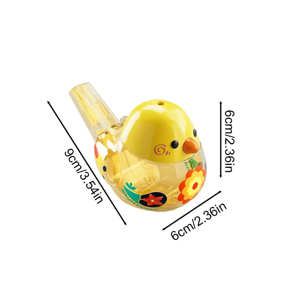 Cartoon Whistle Tide Play Fun Waterbird Plus Water Learn Bird Calls Blow Children's Musical Instrument Waterbird Whistle Toys