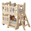 Kennel solid wood high and low bed bunk cat nest teddy nest dog cot cat bed dog supplies universal in all seasons