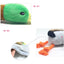 Durable Plush Duck Dog Toy for Aggressive Chewers Pet Mallard Duck Dog Toy Squeaky Plush Puppy Toy for Small Medium Large Dogs