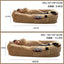 Cross-border explosion human kennel plush human dogbed winter warm sponge dog pad giant dog bed