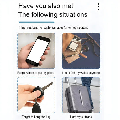 Smart Finder Tracker Key Finder Phone Airtag APP Search With Alarm Real-time Location Children Positioning Pet Locator Tracker