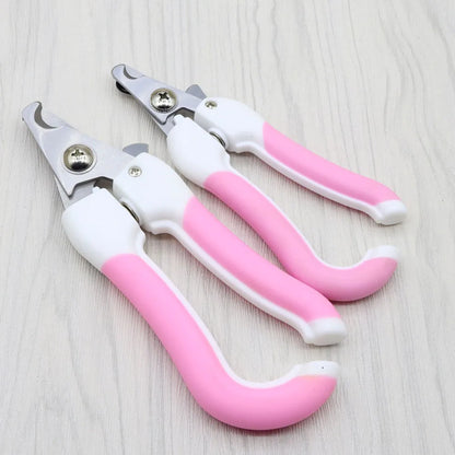 Dog Nail Clippers & Cat Nail Clipper for Small Large Pets Stainless Steel Nailclippers with Safety Guard to Prevent Over-Cutting