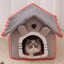 1pcs Cats and Dogs House House Small Dog Four Seasons General Can Be Dismantled and Washed Dog House Pet Supplies pet bed