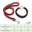 Durable Nylon Dog Collar Leash Set Traction Rope Medium Big Dog Walking Accessories Labrador Husky P-Chain Travel Pet Products