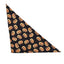 Dog Scarf Pet Costume Saliva Towel Adjustable Pumpkin Dog Scarf Triangle Pet Scarf Skull Washable For Boy Girl Toy