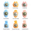 Catnip Wall Spin Ball Catnip Ball Toy Edible Cat Catnip Toys Promotes Digestion Enhances Appetite Wall Cat Lick Ball for Cat