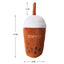 Dog Plush Toy Squeaky Plush Stuffed Food Fast Food Fries Burger Coffee Cup Pet Dog Toys Fleece Squeak Toys