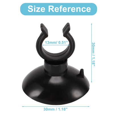 UXCELL Aquarium Suction Sucker Cup 5mm Air Line Pipe Tube Hose Wire Holder Fish Tank Accessories