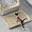 Litter Catcher Mat Litter Trapping Mat Double-Laye Cat Litter Pads Detachable Cat Box Mat Litter Mat Trapper For Home Pet Shops