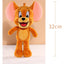 Tom And Jerry Plush Toy Cartoon Movie Cat Tuffy Nibbles Mouse Plushies Stuffed Animals Soap Action Figure Studio Doll Toys