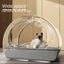 Cat Litter Box Fully Enclosed Drawer Type Cat Litter Box Anti-splash and Odor Isolation Cat Toilet Extra Large Cat Litter Box