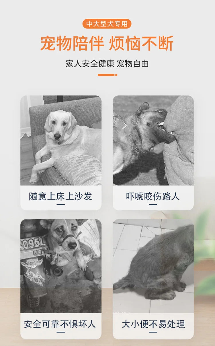 Dog cage household indoor with toilet pulley exquisite workmanship small medium and large dog cage reinforced kennel villa heigh