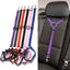 Dog Safety Seat Belts Strap Car Headrest Restraint Adjustable Nylon Seatbelt for Dog Pet Cat Vehicle Seatbelt for Harness Collar