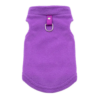 Spring Autumn Vintage Plaid Warm Fleece Pet Dog Cat Clothes Autumn Winter Thickened Vest Coat Small Medium Costume Traction Ring