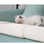 40cm Pet Cat Teaser Toys Feather Linen Wand Cat Catcher Teaser Stick Cat Interactive Toys Wood Rod Mouse Toy with Mini Bell