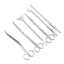Aquarium Cleaning Tools Set Wave Scissors Tweezers Aquatic Plant Grass Trimming Stainless Fish Tank Tools Aquarium Accessories