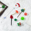 Cat Toy Cat Teaser Sticks Christmas Cat Toy Set New Product Cat Fun Stick Bell Ball Fun Interactive Pet Supplies