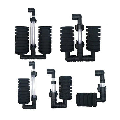 Aquarium Filter for Aquarium Fish Tank Air Pump Skimmer Biochemical Sponge Filter Aquarium Bio Filter Filtro Aquario Highquality