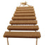 50CM/100CM Sisal Rope or Wooden Ladder Cat Climbing Frame Playing Cat Bridge Pet Indoor Outdoor Furniture Cat Supplies