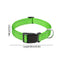 Reflective Dog Collar Adjustable Cat Collar Safety Nylon Pet Collar Durable Comfortable Reflective Pet Collar Pet Supplies