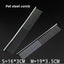 Stainless Steel Pet Grooming Comb Dog Comb Steel Comb Silver Cat Hair Removal Comb Double-sided Comb Pet Supplies Wholesale