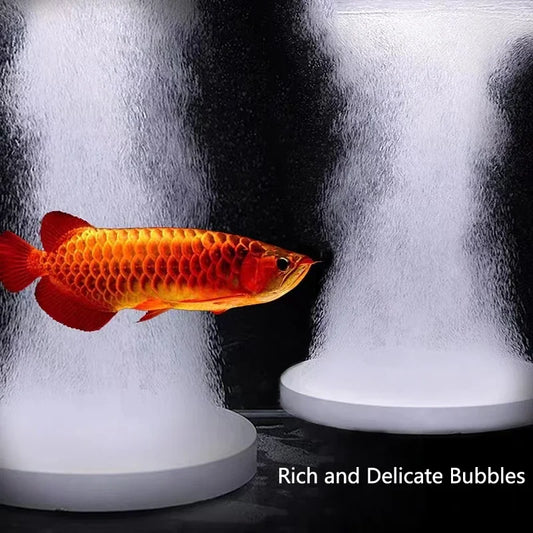 1Pcs 75/10mm Fish Tank Aquarium Air Stone Oxygen Aerator Increasing Air Bubble Pond Pump Hydroponic Oxygen Accessories Great