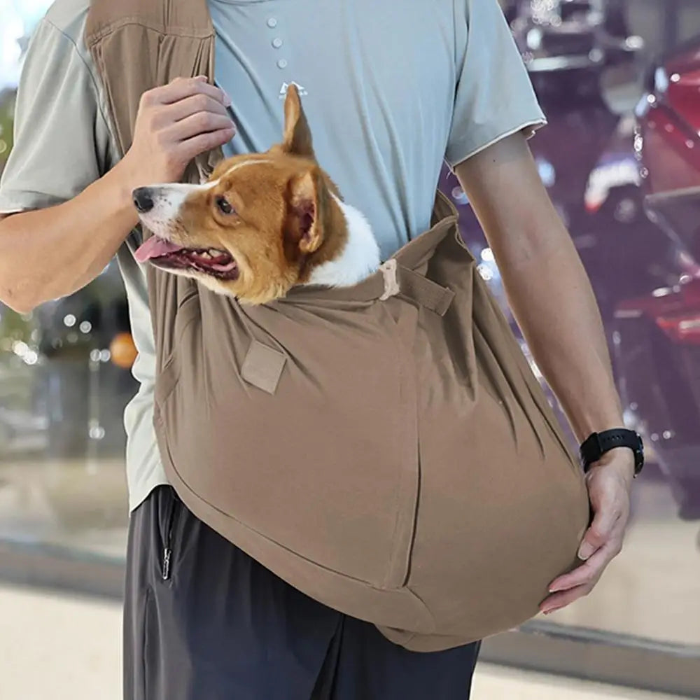 Cat Carrying Sling Travel Front Backpack Chest Puppy Sling Cozy Comfort Pet Carrier Pet Dog Sling Carrier Cat Restraint Bag