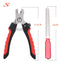Pet Nail Clippers with Sickle Large Dog Nail Clippers Nail Clippers Multifunctional Teddy Cat Stainless Steel Grooming Scissors