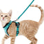Cat Harness and Leash for Walking, Escape Proof Soft Adjustable Vest Harnesses for Cats, EasyControl