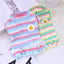 Summer Dog Clothes Pet Dog Vest Dress Dog Knitted Striped Dog T Shirt Chihuahua Bichon Clothing Kitten Puppy Girls Dog Costume