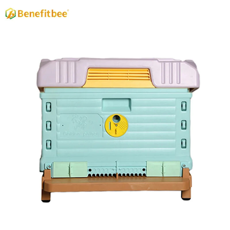 Benefitbee one layer 10 frames Langstroth beekeeping plastic bee hive box for beekeepers
