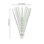 10pcs/box Gardening Bird Repellent, Stainless Steel for Home Balcony to Prevent Bird Repellent