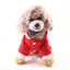 Christmas Dog Clothes Hoodie Pet Dog Sweater Flannel Antlers Scarf Winter Warm Small Dog Outfit Cat Hooded Clothing Costume Coat
