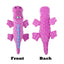 Soft Plush Pet Dog Squeaky Chew Toys Stuffed Crocodile for Small Large Dogs Cat Cute Interactive Squeak Toy Durable