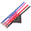 Small Dog Cat Bandana Collar Adjustable Puppy Dog Kitten Neckerchief PU Collar with Printed Triangular Scarf Pet Collar for Cat