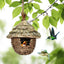Creative Handmade Grass Hummingbird Houses, Yard Decoration, Nesting for Home, Patio, Porch, Tree, Courtyard, Yard
