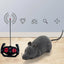 Robotic Mouse Cat Toy RC Mouse Cat Toy Squeaky Mouse Cat Toy Battery Powered Mimics Motion Of Real Prey Fun Interactive Play