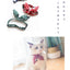 Japanese Fashion Pet Dog Accessories Bunny Ears Adjustable Neck Wear Handmade York Dog Necklaces Fancy All Season Collar for Cat