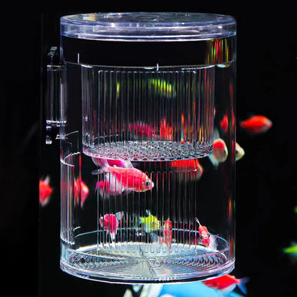 Acrylic Floating Fish Breeding Isolation Box Aquarium Breeder Feeder Fish Tank Hatching Incubator Aquarium Hatchery Accessories