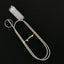 Aquarium Pipe Cleaning Brush Fish Tank Cleaner Tube Stainless Steel Water Filter Air Tube Flexible Double End Hose Accessories