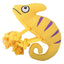 Dog Plush Toy Spot Plush Stuffed Molars Bite-resistant Squeaking Sound Chameleon Pet Dog Toys Fleece Squeak Toys