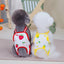 Reusable Female Dog Diapers with Adjustable Suspender for Small Medium Dogs, Washable Puppy Onesie Sanitary Physiology Panties