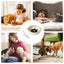 Heated Pet Water Bowl Outdoor Pet Heated Waterer 15W Thermostatic Control Ceramic Travel-Friendly Anti-slip Heated Pet Bowl